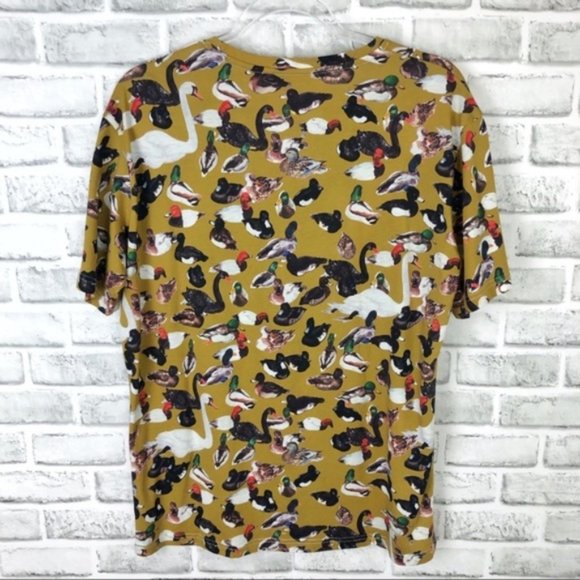 SOLD 💙 DE ISLAS Mallard Ducks Print Unisex TShirt - Picture 7 of 8